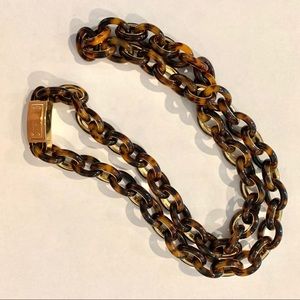 Michael Kors Tortoise Chain Necklace